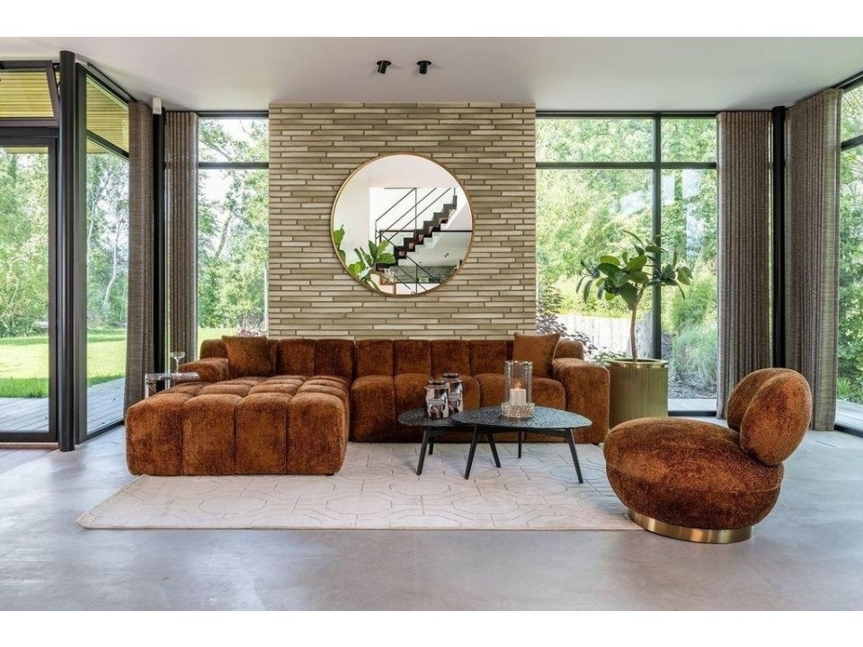 RICHMOND sofa CUBE L pomarańczowa - Richmond Interiors